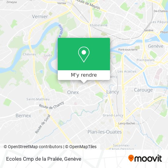 Ecoles Cmp de la Pralée plan