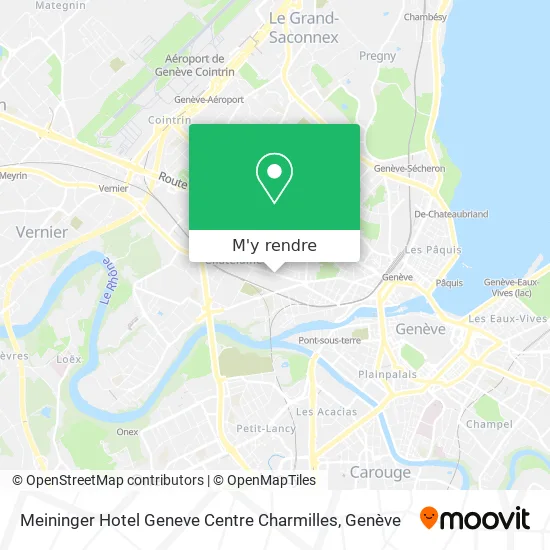 Meininger Hotel Geneve Centre Charmilles plan