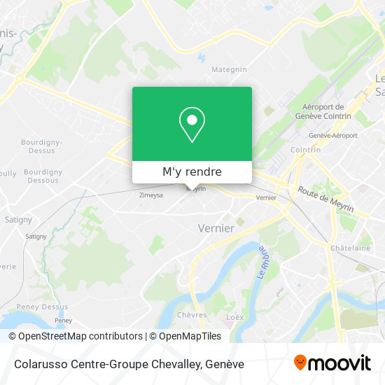 Colarusso Centre-Groupe Chevalley plan