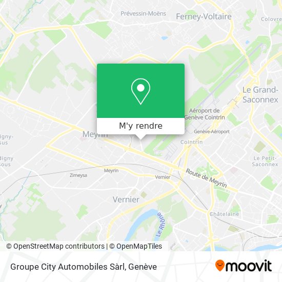 Groupe City Automobiles Sàrl plan