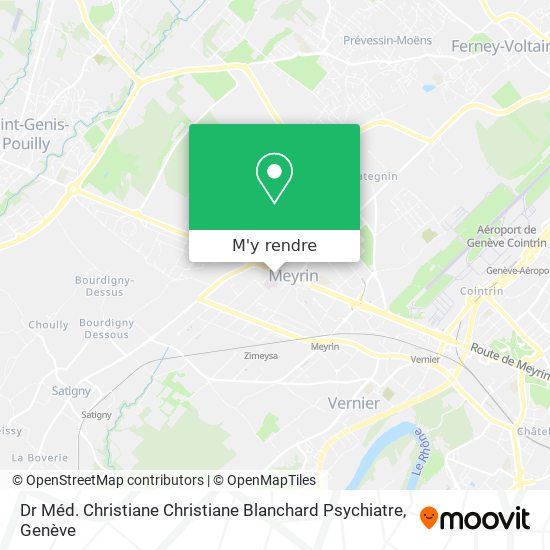 Dr Méd. Christiane Christiane Blanchard Psychiatre plan