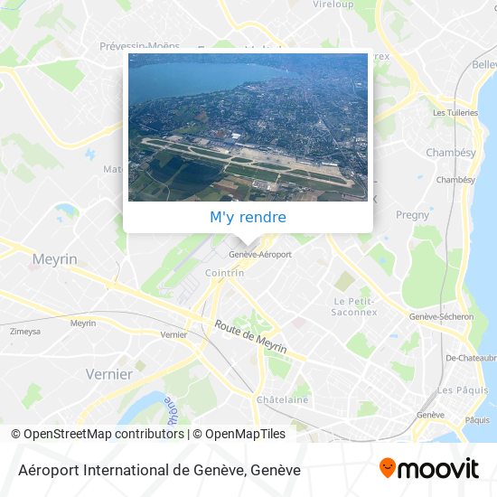 Aéroport International de Genève plan