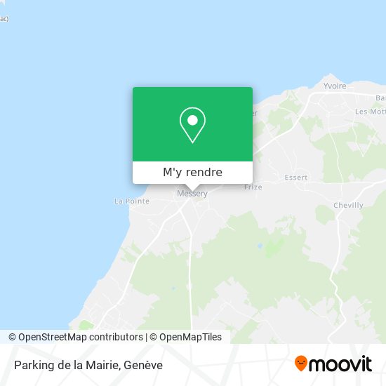 Parking de la Mairie plan