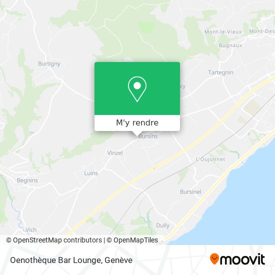 Oenothèque Bar Lounge plan
