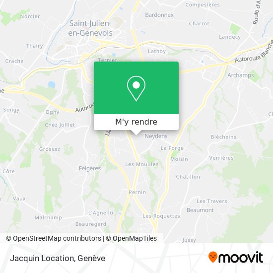 Jacquin Location plan