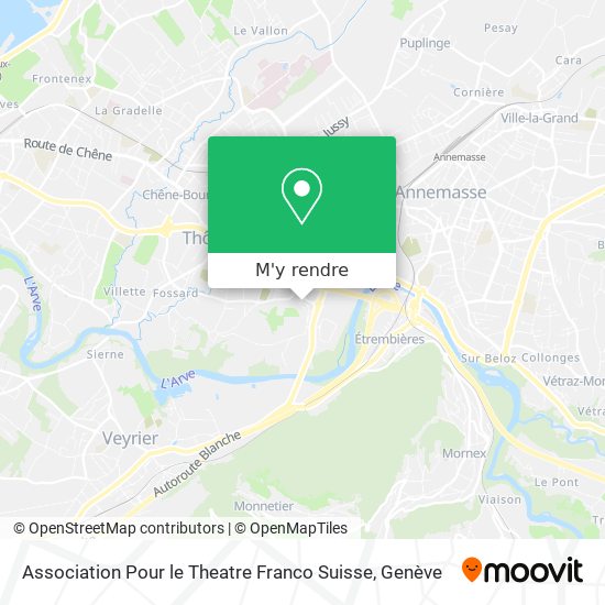 Association Pour le Theatre Franco Suisse plan