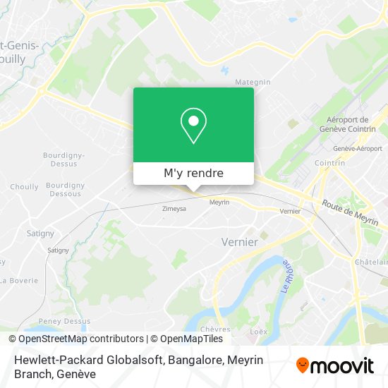 Hewlett-Packard Globalsoft, Bangalore, Meyrin Branch plan