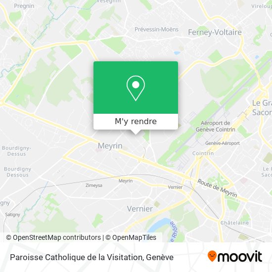 Paroisse Catholique de la Visitation plan