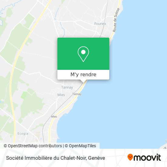 Société Immobilière du Chalet-Noir plan