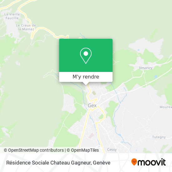 Résidence Sociale Chateau Gagneur plan