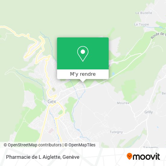 Pharmacie de L Aiglette plan