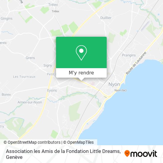 Association les Amis de la Fondation Little Dreams plan