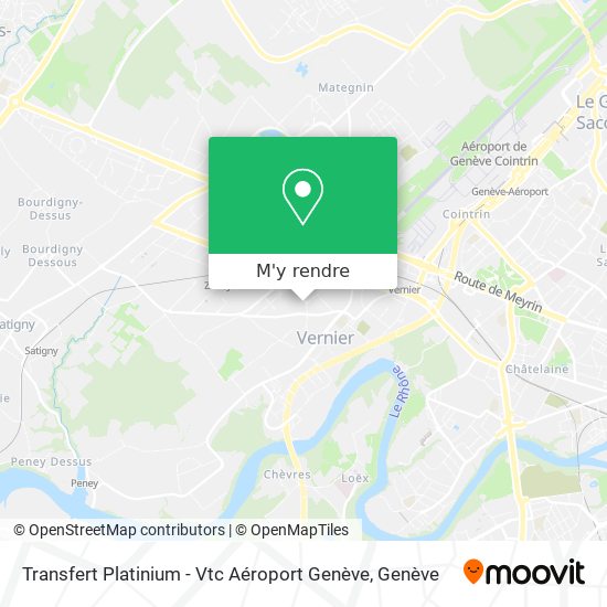 Transfert Platinium - Vtc Aéroport Genève plan