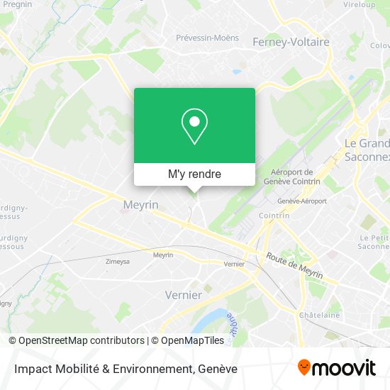 Impact Mobilité & Environnement plan