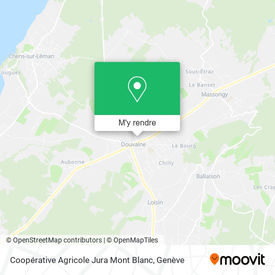 Coopérative Agricole Jura Mont Blanc plan