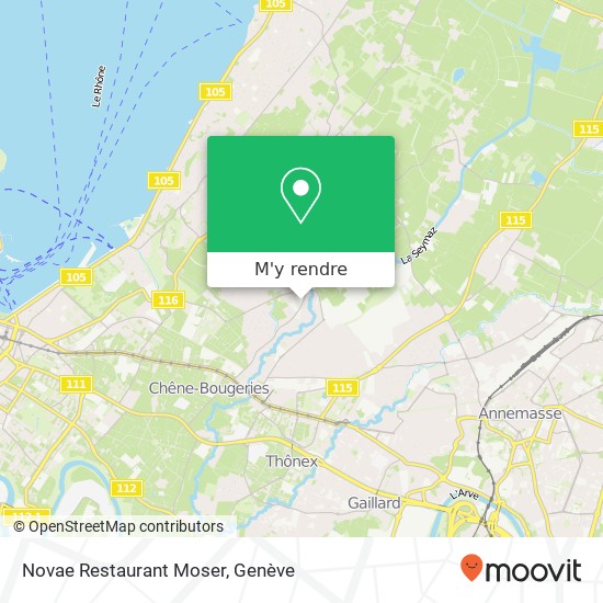 Novae Restaurant Moser plan