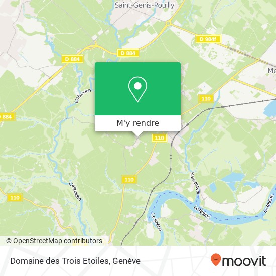 Domaine des Trois Etoiles plan