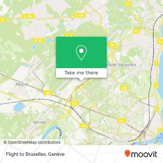 Flight to Bruxelles plan