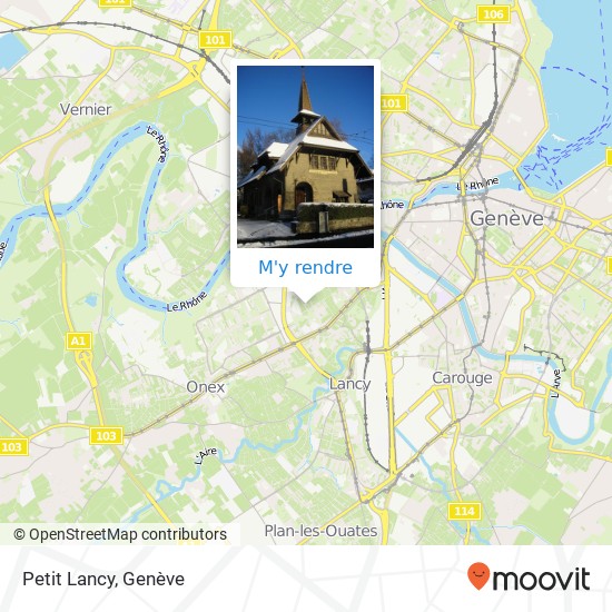 Petit Lancy plan