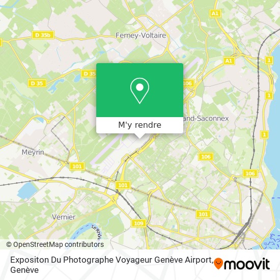 Expositon Du Photographe Voyageur Genève Airport plan