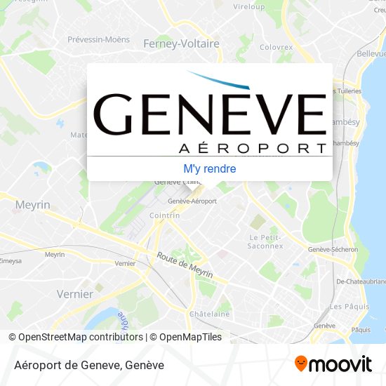 Aéroport de Geneve plan