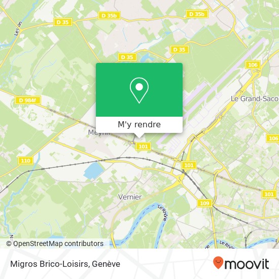 Migros Brico-Loisirs plan