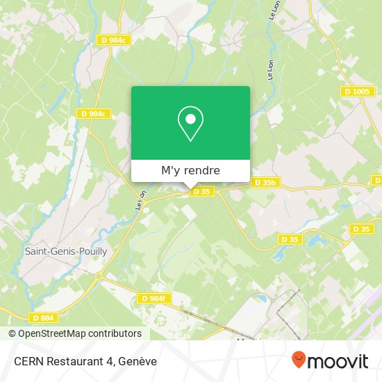CERN Restaurant 4 plan