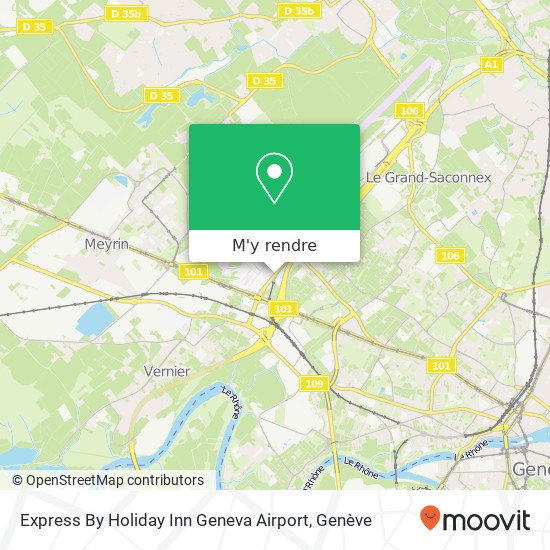 Express By Holiday Inn Geneva Airport plan