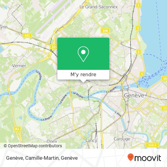 Genève, Camille-Martin plan