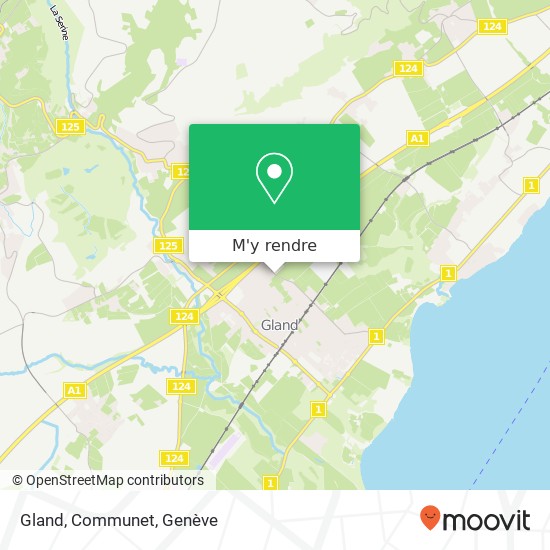 Gland, Communet plan