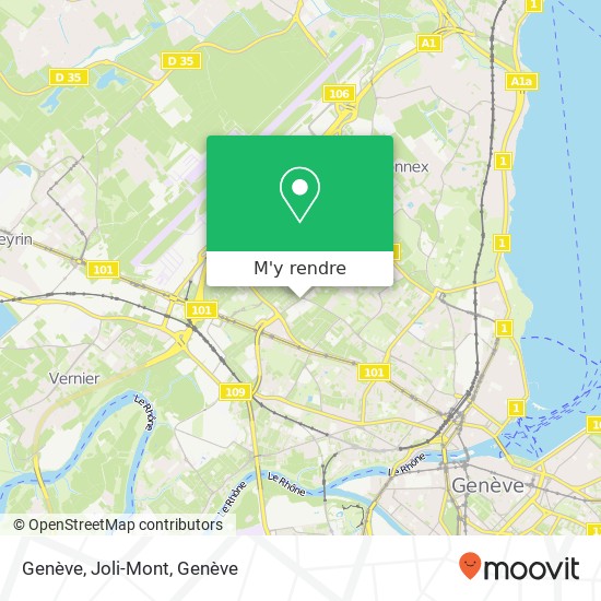 Genève, Joli-Mont plan