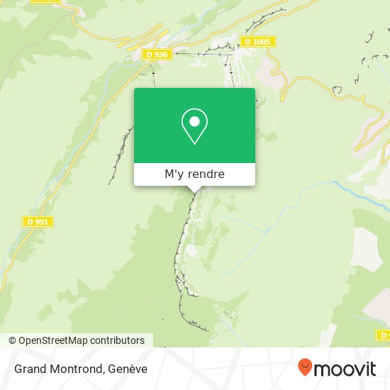 Grand Montrond plan