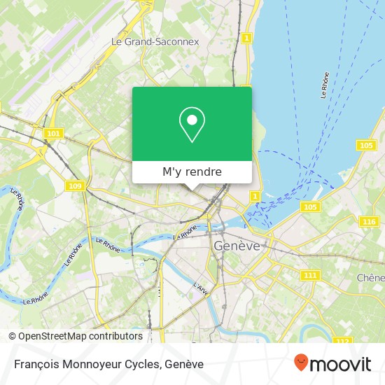 François Monnoyeur Cycles plan