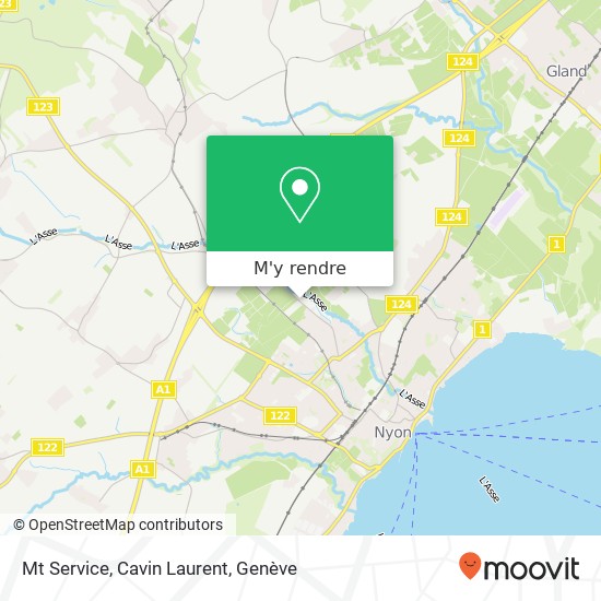 Mt Service, Cavin Laurent plan