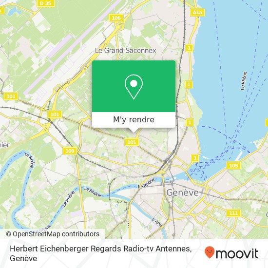 Herbert Eichenberger Regards Radio-tv Antennes plan