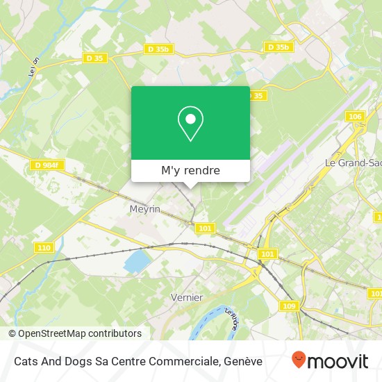 Cats And Dogs Sa Centre Commerciale plan