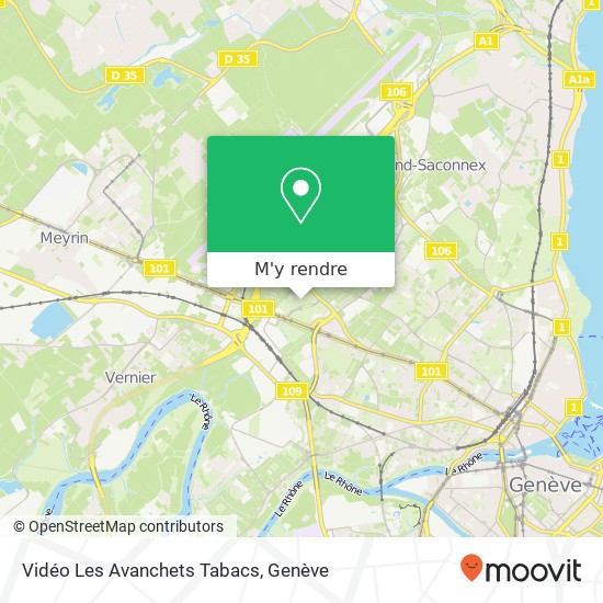 Vidéo Les Avanchets Tabacs plan