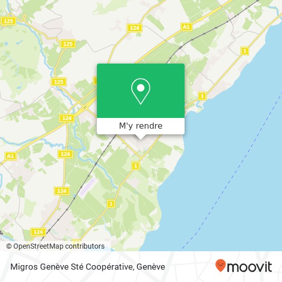 Migros Genève Sté Coopérative plan