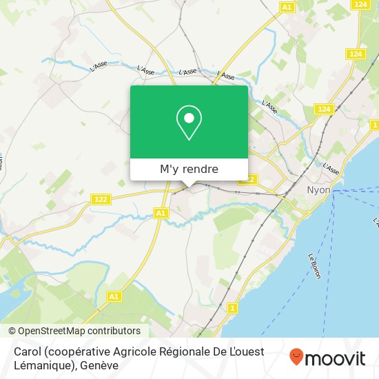 Carol (coopérative Agricole Régionale De L'ouest Lémanique) plan