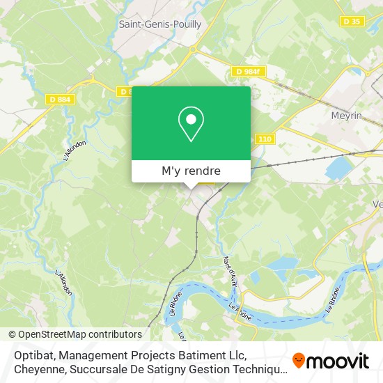 Optibat, Management Projects Batiment Llc, Cheyenne, Succursale De Satigny Gestion Technique Et Fin plan