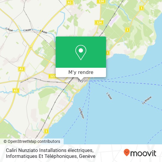 Caliri Nunziato Installations électriques, Informatiques Et Téléphoniques plan