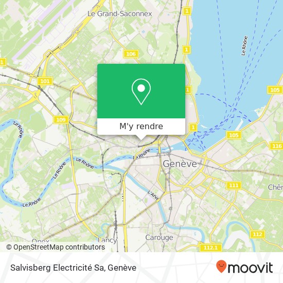 Salvisberg Electricité Sa plan