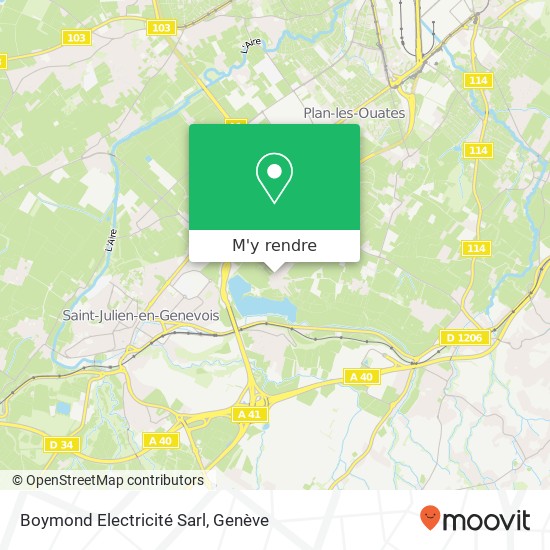 Boymond Electricité Sarl plan