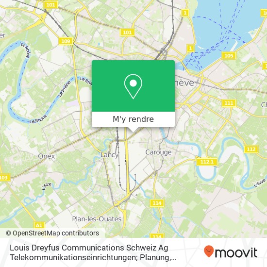 Louis Dreyfus Communications Schweiz Ag Telekommunikationseinrichtungen; Planung, Erstellung Und Ve plan