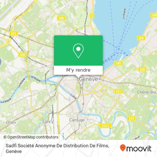 Sadfi Société Anonyme De Distribution De Films plan