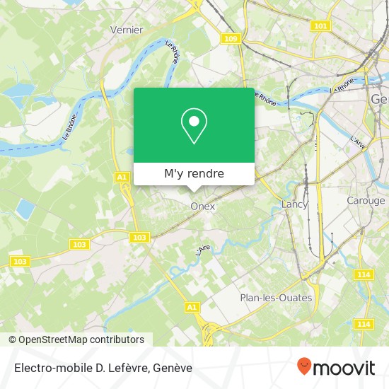 Electro-mobile D. Lefèvre plan