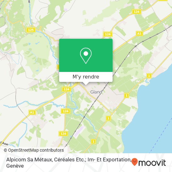 Alpicom Sa Métaux, Céréales Etc.; Im- Et Exportation plan