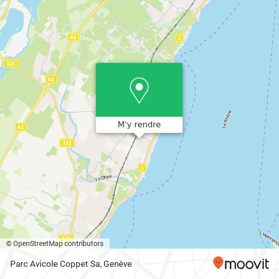 Parc Avicole Coppet Sa plan