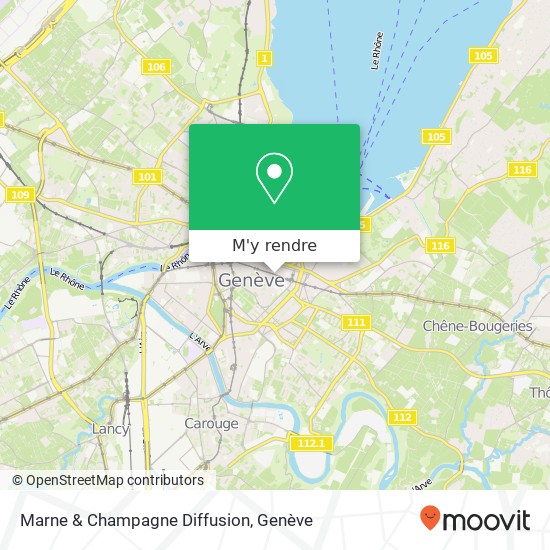 Marne & Champagne Diffusion plan