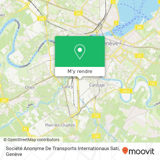 Société Anonyme De Transports Internationaux Sati plan